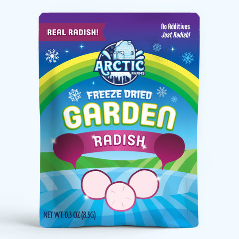 Freeze Dried Radish Chips