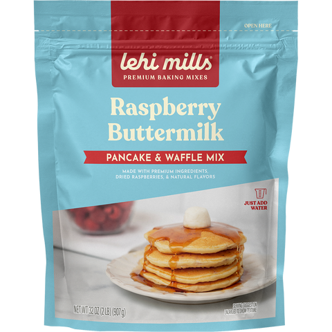 Raspberry Buttermilk Pancake & Waffle Mix