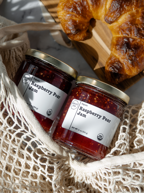 Organic Raspberry Pear Jam