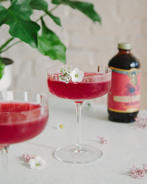 Hibiscus Cardamom Syrup