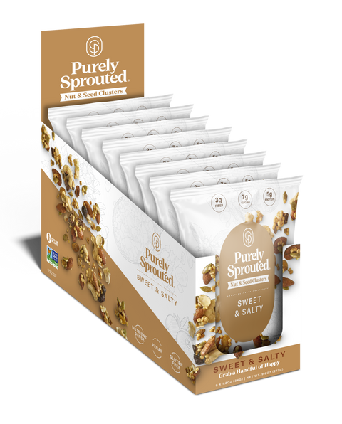 Sweet & Salty Sprouted Snack Mix