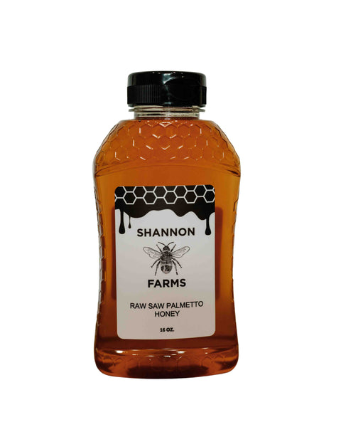 Shannon Farms Raw Honey in Saw Palmetto