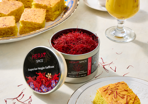 Heray Afghan Saffron Extra Class Premium Super Negin Quality