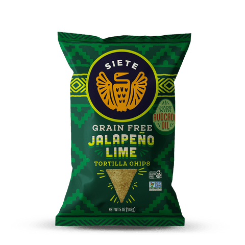 Grain Free Jalapeño Lime Tortilla Chips