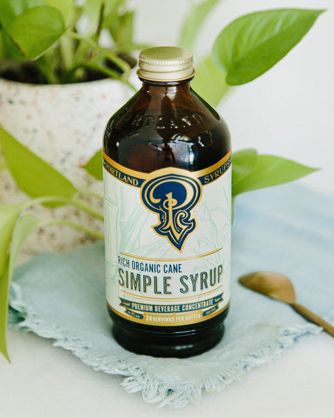 Rich Organic Cane Sugar Simple Syrup two-pack