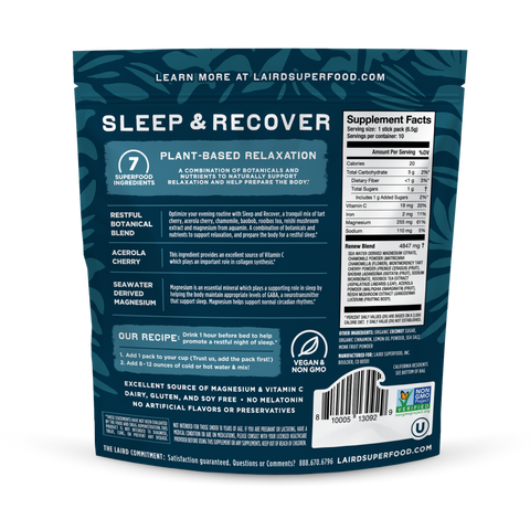 Sleep and Recover