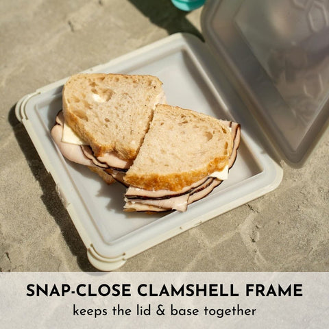 SoftShell Snap-Close Silicone Food Storage Container