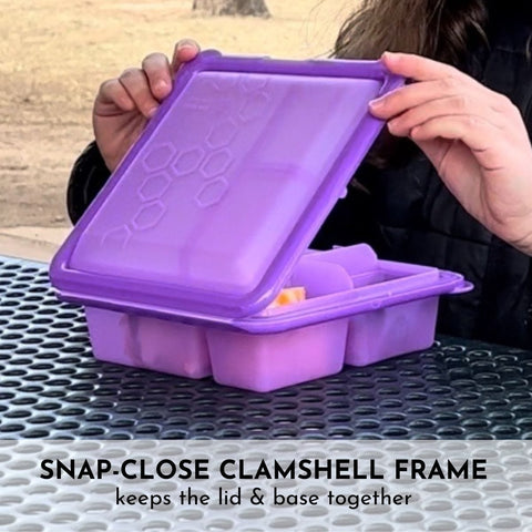 SoftShell Luncher Snap-Close Silicone Food Storage Container