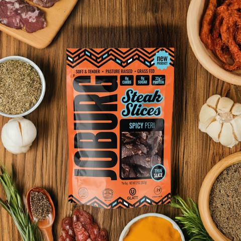 Spicy Peri Steak Slices - (12 Pack)