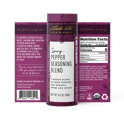 Spicy Pepper Seasoning Blend