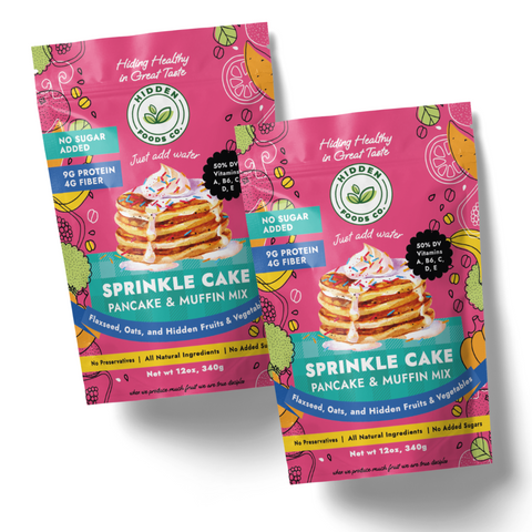 Sprinkle Cake Pancake and Muffin Mix 2-Pack