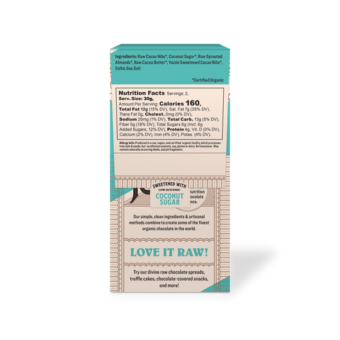 Sprouted Almond & Sea Salt Bark