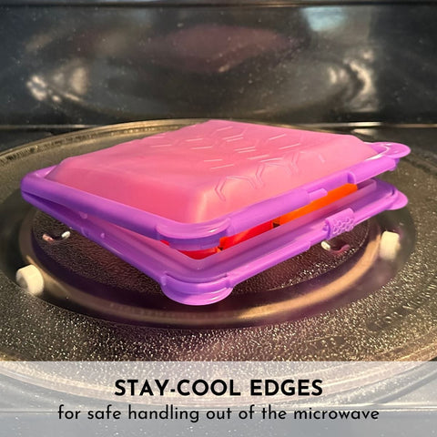 SoftShell Snap-Close Silicone Food Storage Container