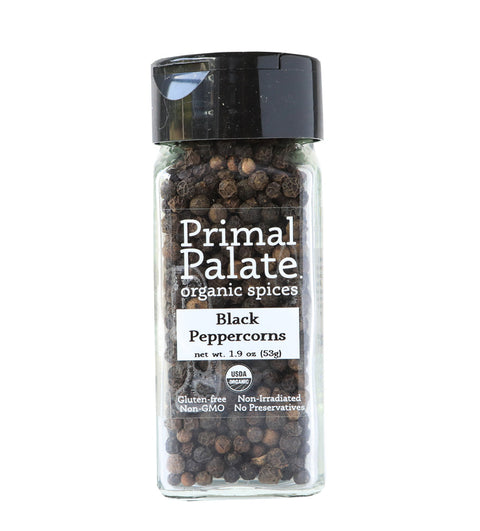 Organic Black Peppercorns