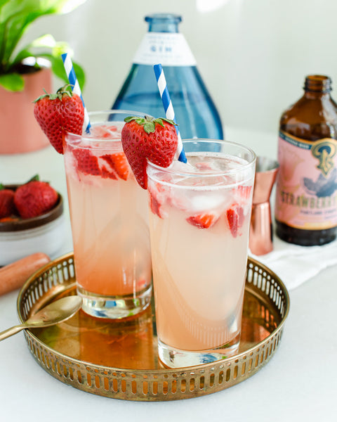 Strawberry Lemon-Lime Syrup