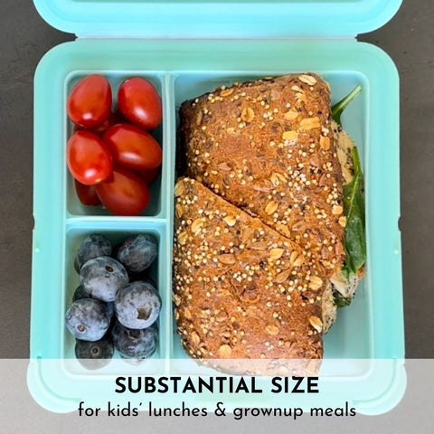 SoftShell Luncher Snap-Close Silicone Food Storage Container