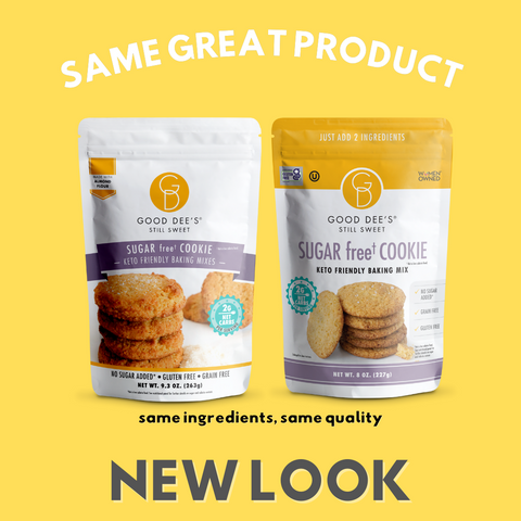 Sugar Free Keto Cookie Mix - Gluten Free and No Added Sugar