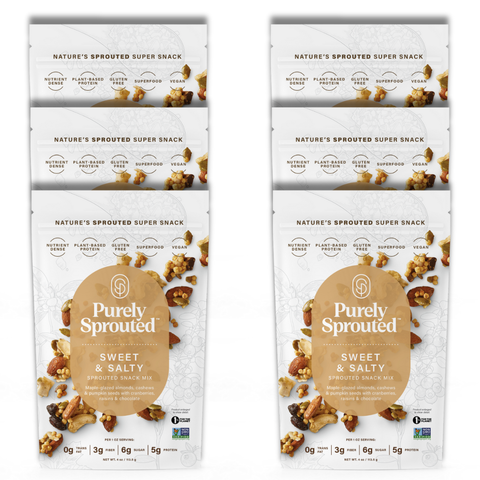 Sweet & Salty, Sprouted Snack Mix