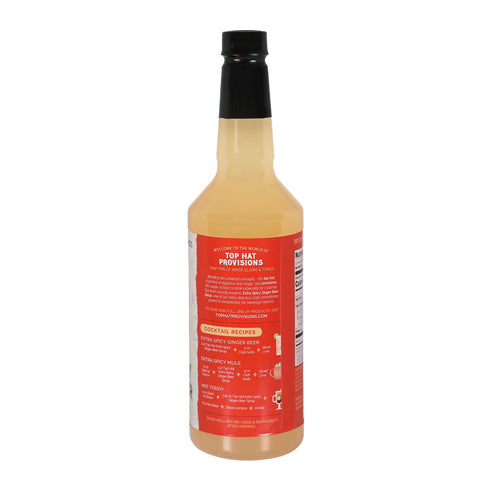 Top Hat Extra Spicy Ginger Beer Syrup & Moscow Mule Batching Mix - 32oz Bottle