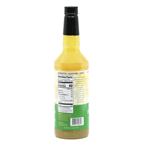 Top Hat Agave Margarita Batching Mix & Frozen Margarita Concentrate (made with agave nectar & organic lime juice) - 32oz Bottle