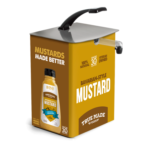 German-Style Stone Ground Mustard All-Natural Bulk 3-Gallon VolPak (Bag-in-Box)