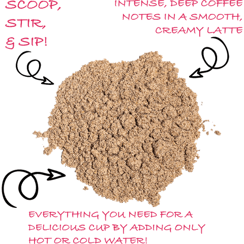 Instant French Roast Herbal Latte