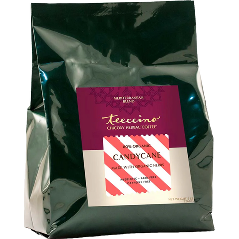 Candy Cane Chicory Herbal Coffee