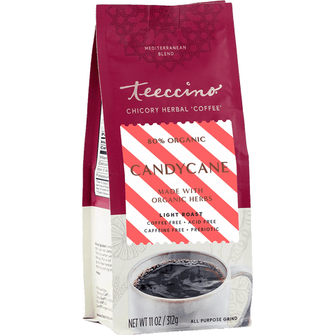 Candy Cane Chicory Herbal Coffee