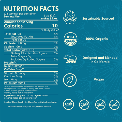 Instant Dandelion Herbal Coffee
