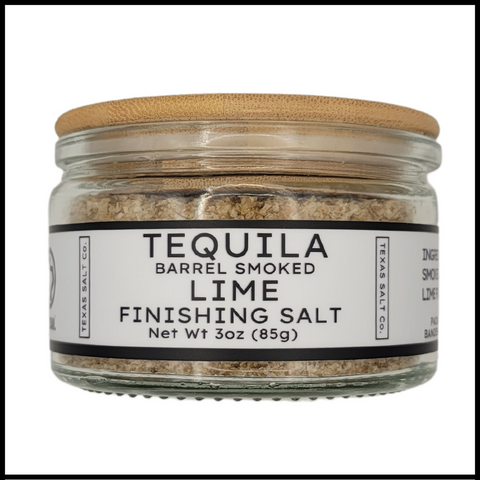 Tequila Barrel Smoked Lime Finishing Salt