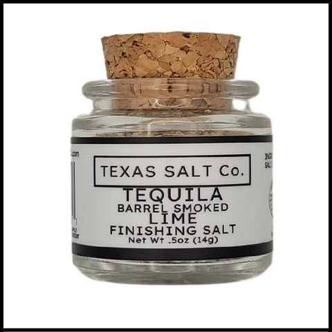 Tequila Barrel Smoked Lime Finishing Salt