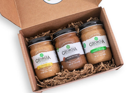 Georgia Grown Nut Butters: Trio Gift Box