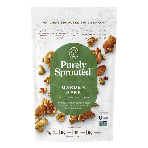 Garden Herb Sprouted Snack Mix