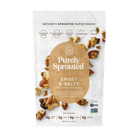Sweet & Salty Sprouted Snack Mix