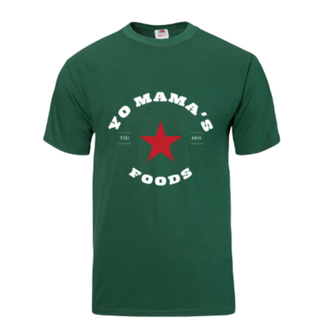 Yo Mama's Green Star Shirt