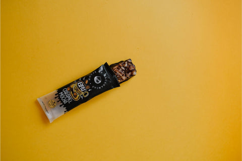 Caramel Mocha Macadamia Nut Snack Bar (Dan Mace's BRU Bar) (12 Bars)