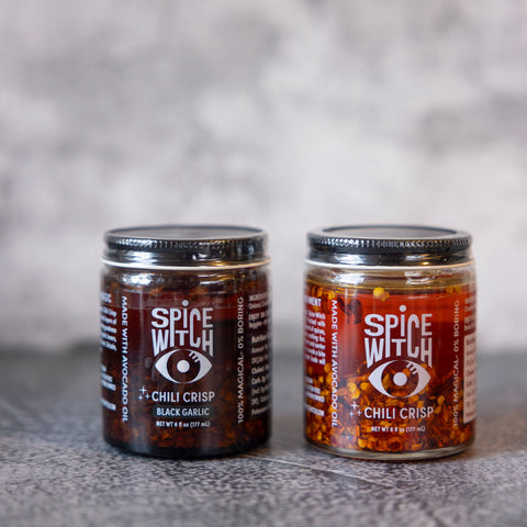 Chili Crisp Bundle of 2 - Two Chili Crisp Flavors of your Choice- Spicy Condiment
