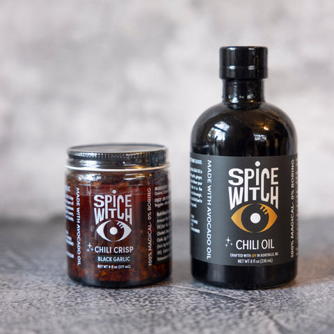 Chili Oil + Chili Crisp- Spicy Cooking oil and Spicy Condiment