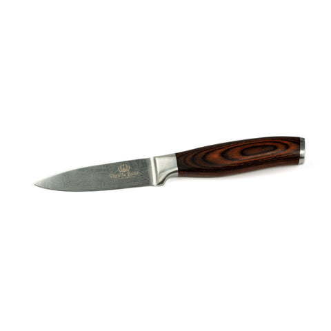 Stainless Steel Paring and Peeling Knife - 3.5" or 5" Blade - Vanilla Bean Kings