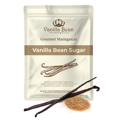 Pure Vanilla Bean Sugar - 12 oz