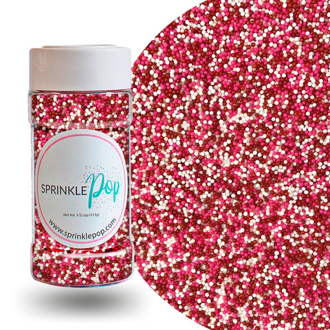 Valentine's Nonpareil Sprinkle Mix