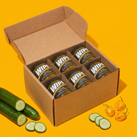 WIPS Yellow Scotch Bonnet, Tangy Pepper Sauce (6 fl oz)