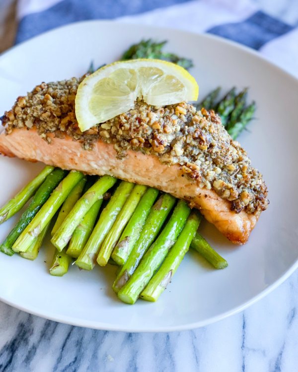 Walnut Crusted Salmon