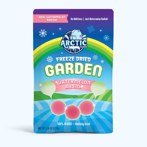 Freeze Dried Watermelon Radish Chips