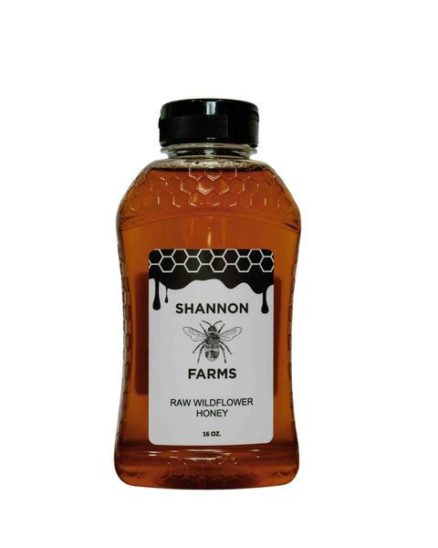 Shannon Farms Raw Honey in Wildflower