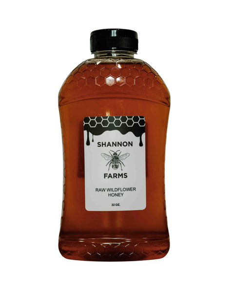 Shannon Farms Raw Honey in Wildflower