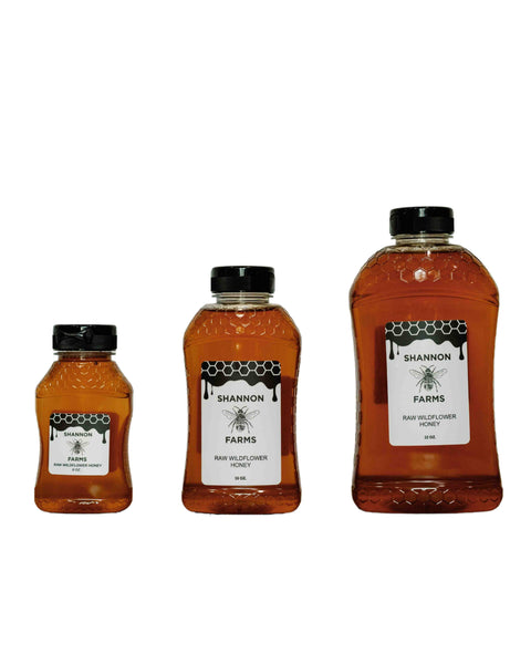 Shannon Farms Raw Honey in Wildflower