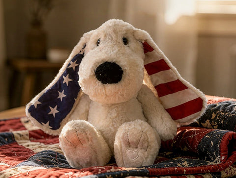 Xander Dog - Lavender Comfort Stuffed Animal