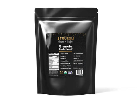 Struesli Organic Granola | Cacao + Coffee