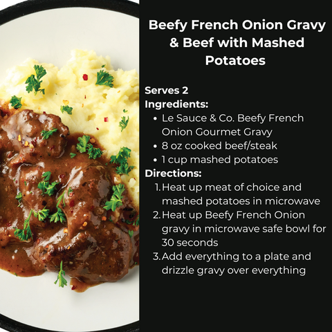 4 serving Beefy French Onion Gourmet Gravy